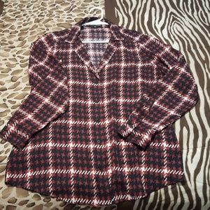 Express plaid shirt M